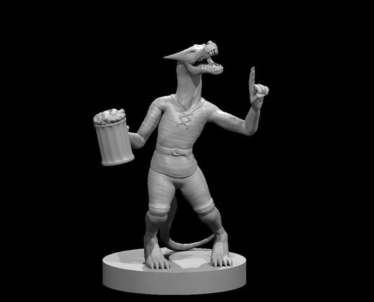 Dungeons & Dragons Kobold Drunk Bar Patron Miniature