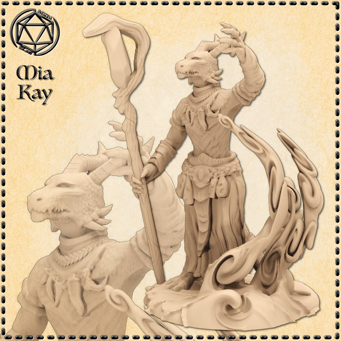 Dungeons & Dragons Kobold Witch Doctor Miniature