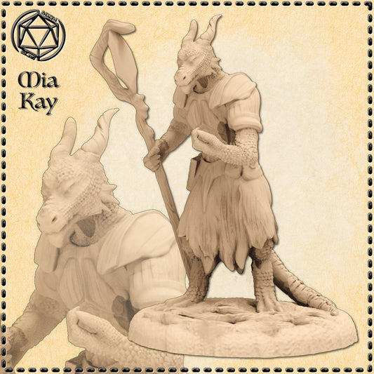 Dungeons & Dragons Kobold Wizard Miniature