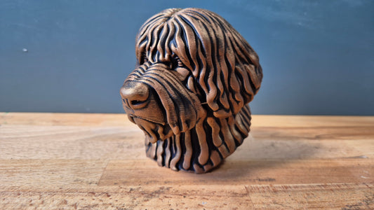 Komondor Bust