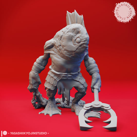 Dungeons & Dragons Kuo-toa Miniature