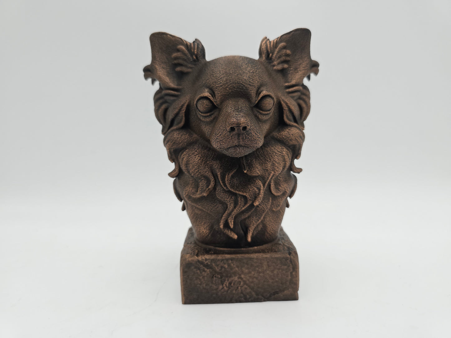 Long Haired Chihuahua Bust