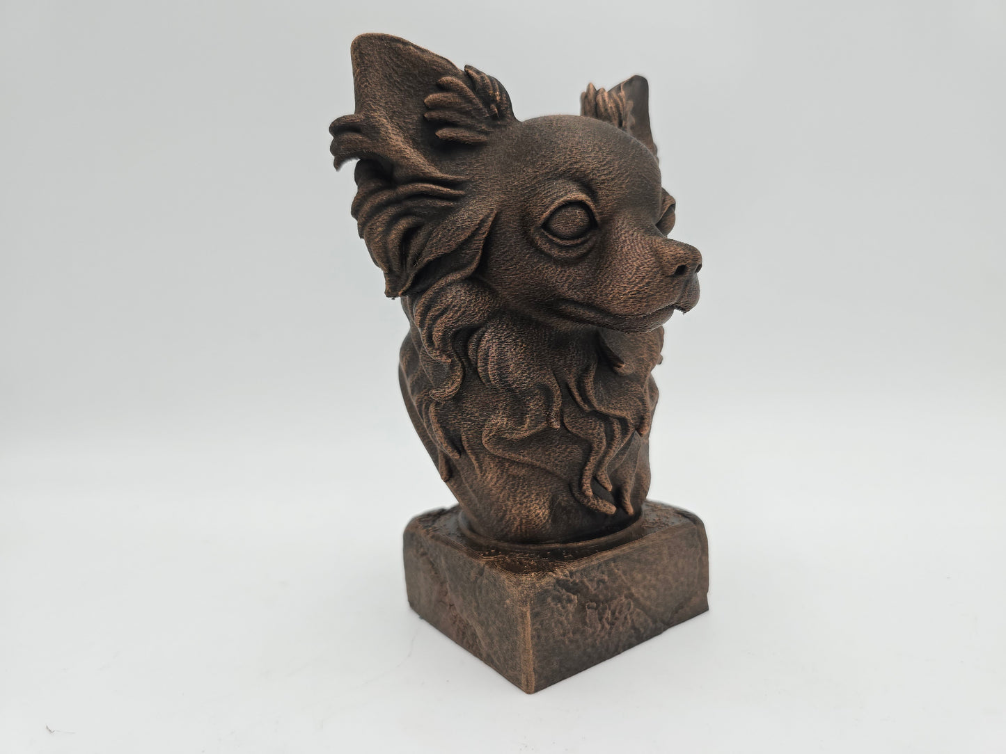 Long Haired Chihuahua Bust
