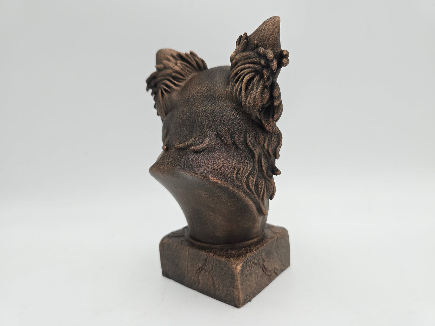 Long Haired Chihuahua Bust