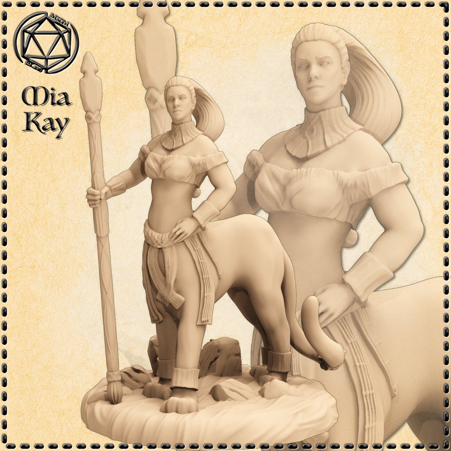 Dungeons & Dragons Lamia Miniature