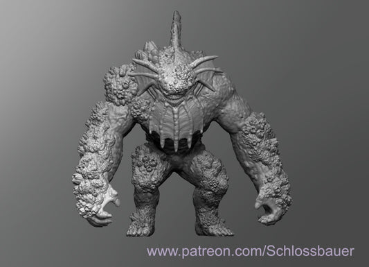 Dungeons & Dragons Large Deep One Miniature