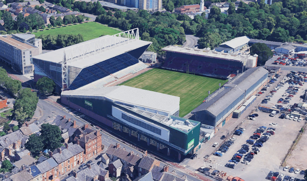 Leicester Tigers - Welford Road Stadium Hueforge