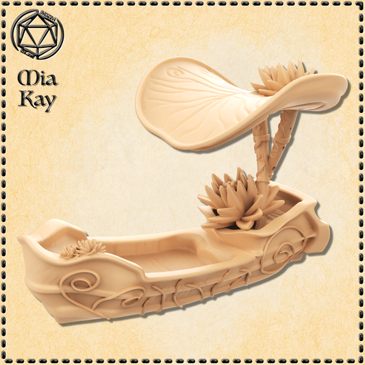 Dungeons & Dragons Lily Pad Boat Miniature