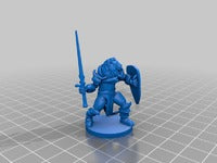 Dungeons & Dragons LionFolk Cleric Miniature
