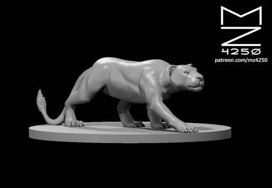 Dungeons & Dragons Lioness Miniature