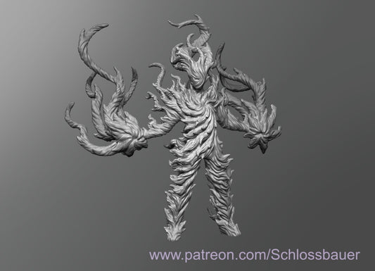 Dungeons & Dragons Living Wildfire Miniature