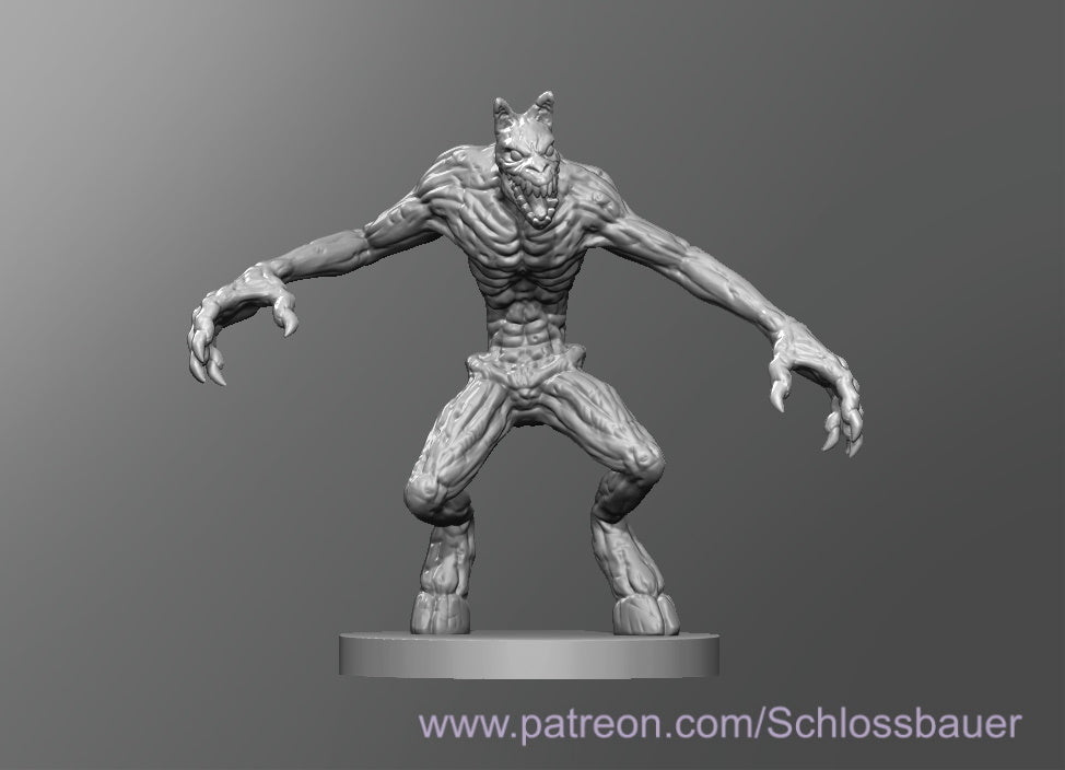Dungeons & Dragons Lovecraft Ghoul Miniature