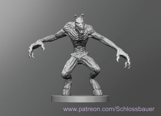 Dungeons & Dragons Lovecraft Ghoul Miniature