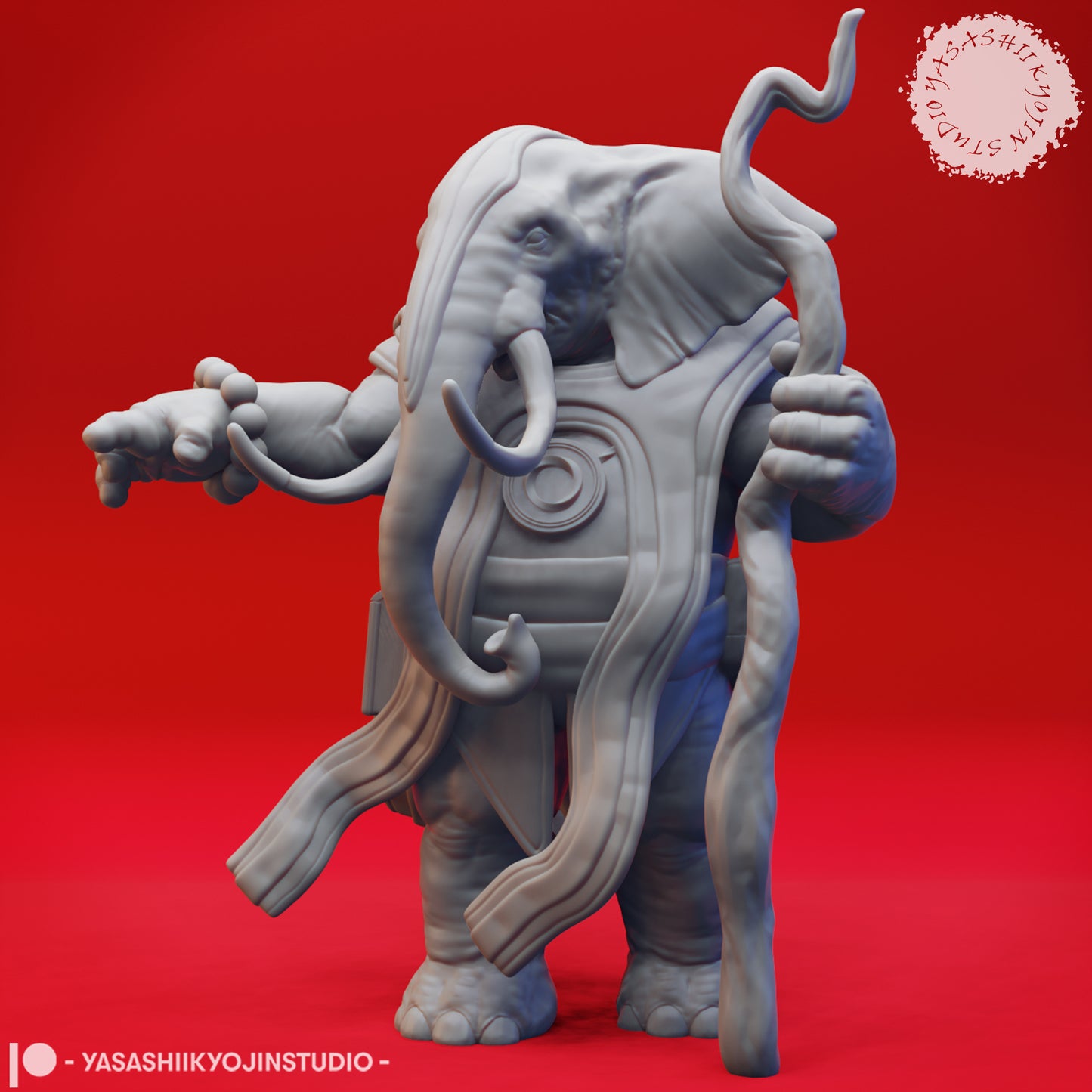 Dungeons & Dragons Loxodon Miniature