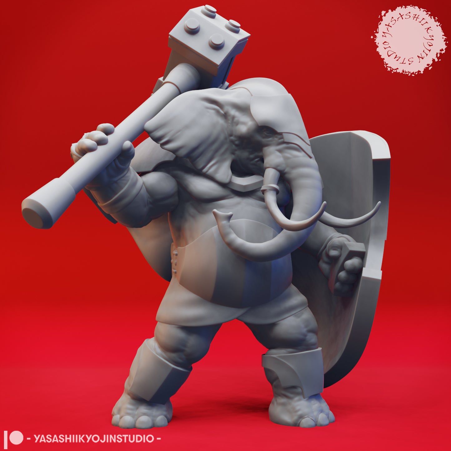 Dungeons & Dragons Loxodon Miniature