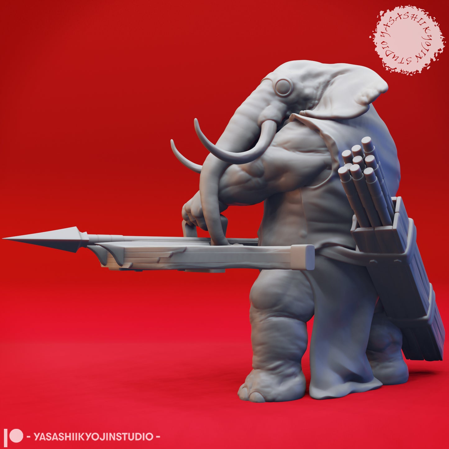 Dungeons & Dragons Loxodon Miniature