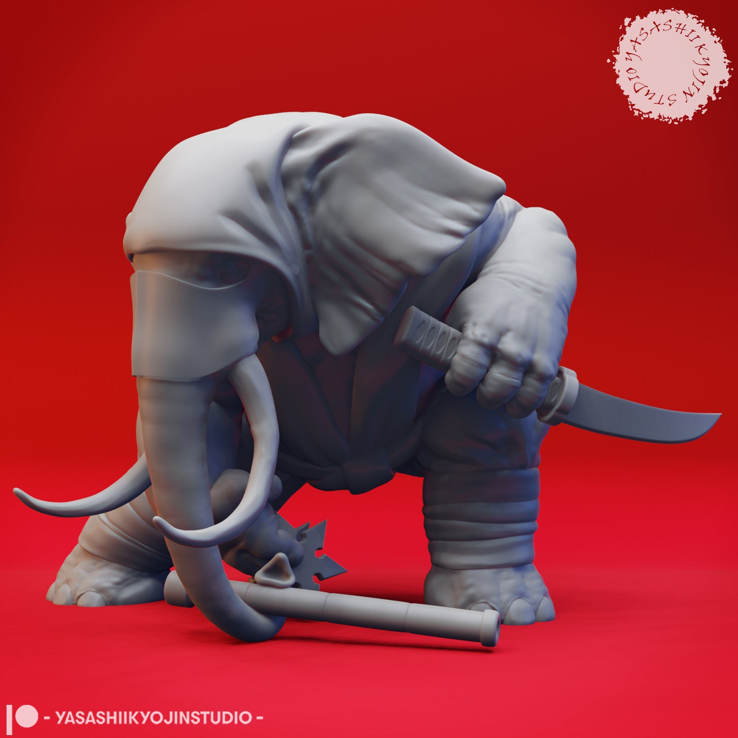 Dungeons & Dragons Loxodon Miniature