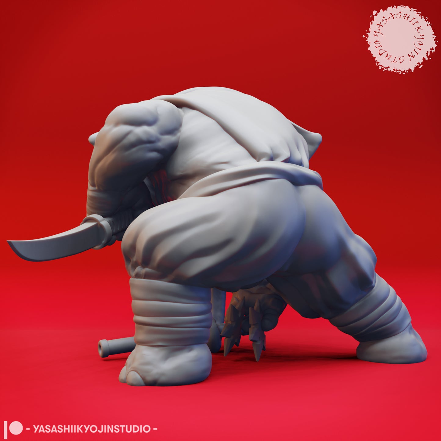 Dungeons & Dragons Loxodon Miniature