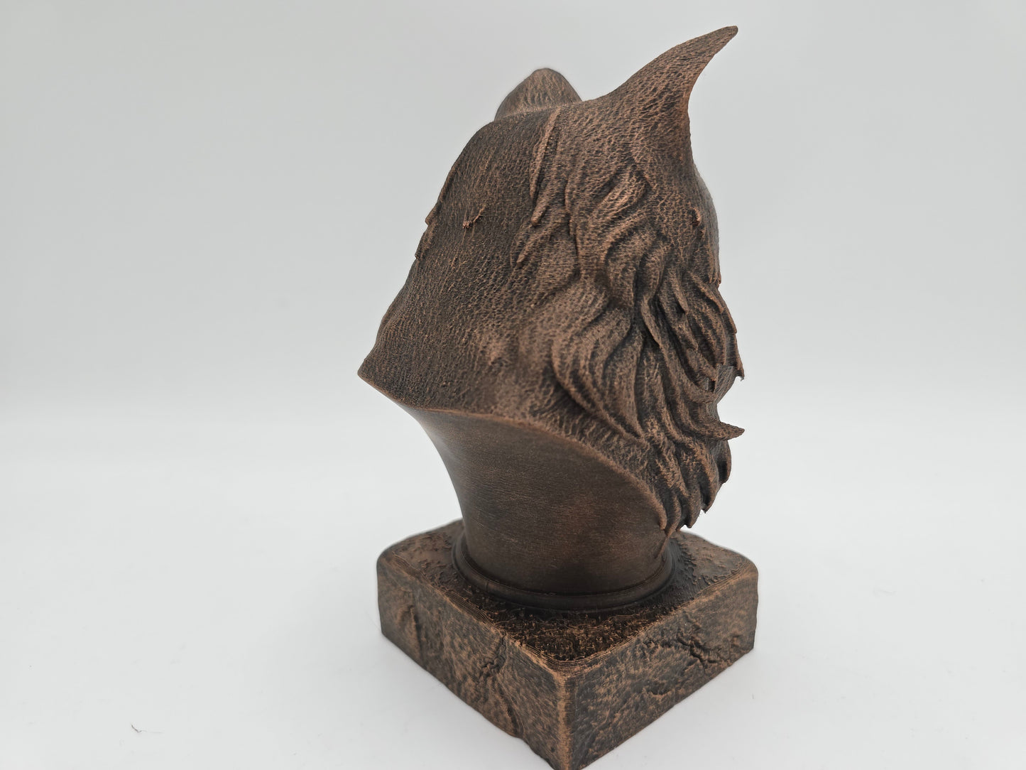 Maine Coon Cat Bust