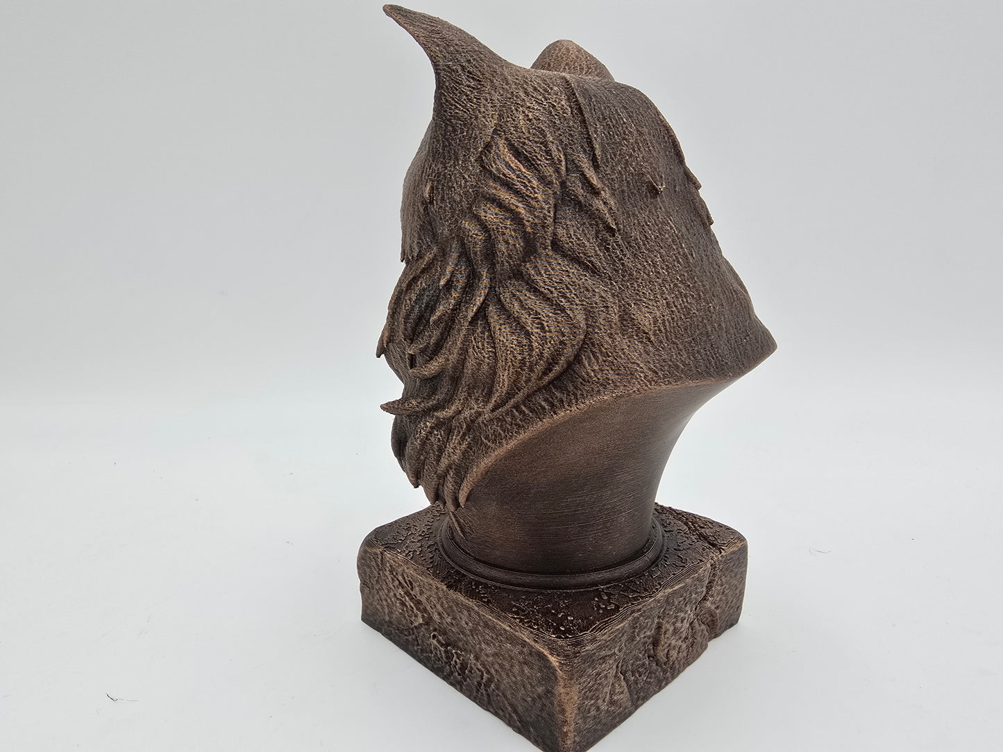 Maine Coon Cat Bust