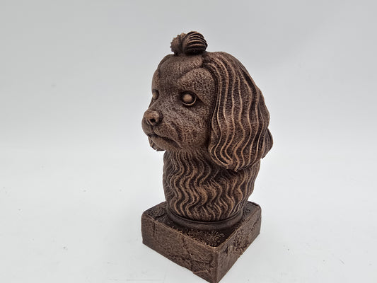 Maltese Dog Bust