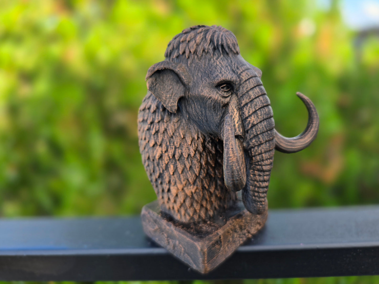 Woolly Mammoth Bust