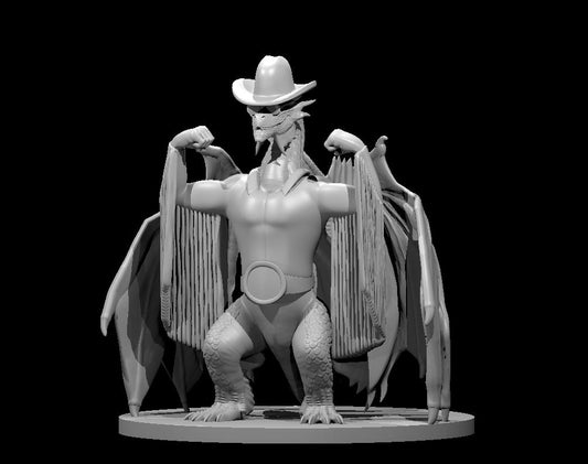 Dungeons & Dragons Macho Man Randy Dragon Miniature