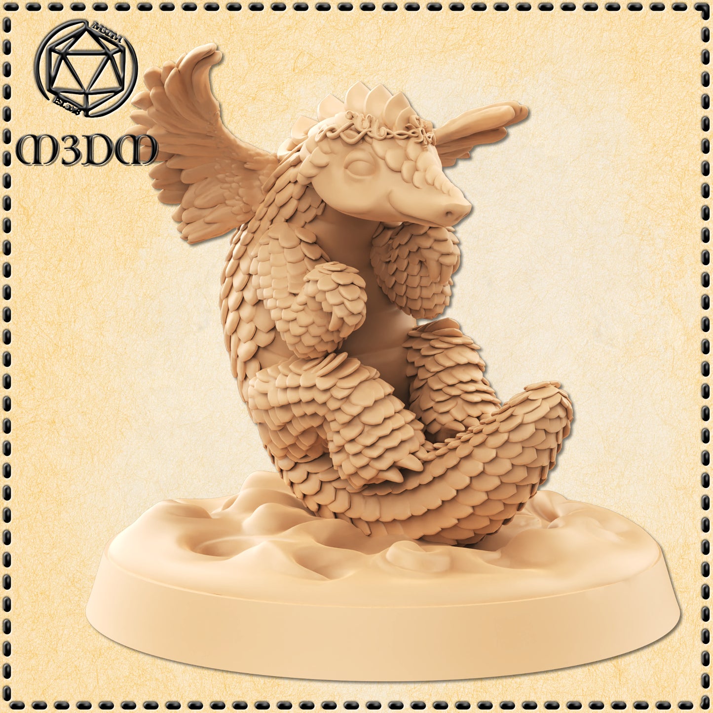 Dungeons & Dragons Magical Pangolin Miniature