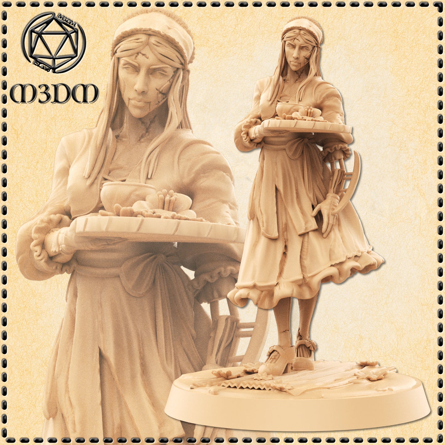 Dungeons & Dragons Maid Construct Miniature