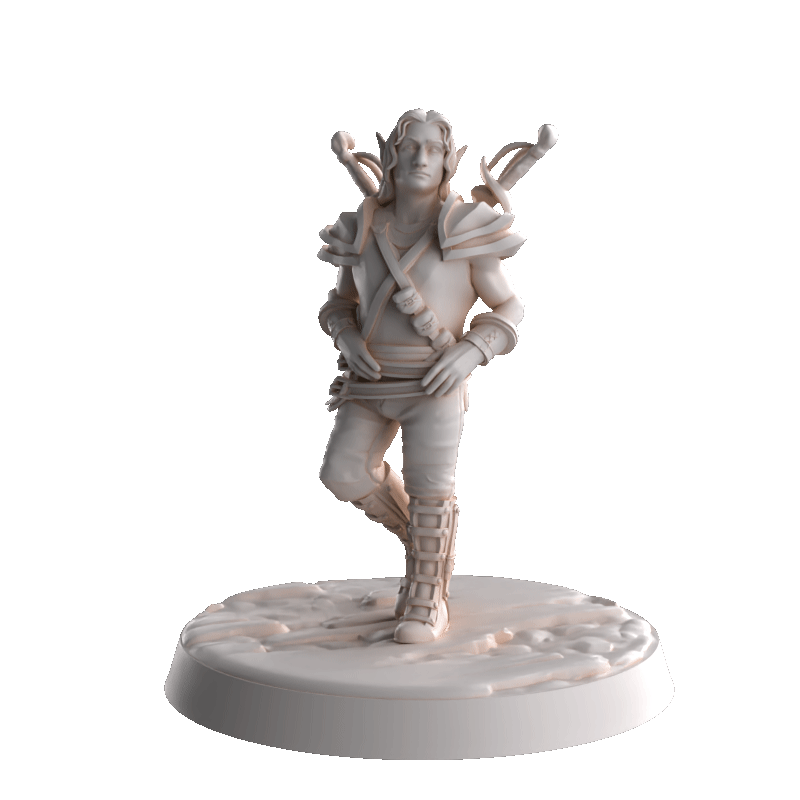 Dungeons & Dragons Male Halfling Rogue Miniature