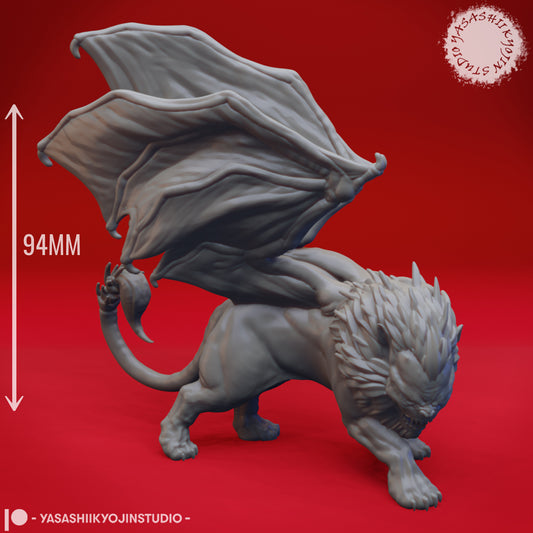 Dungeons & Dragons Manticore Miniature