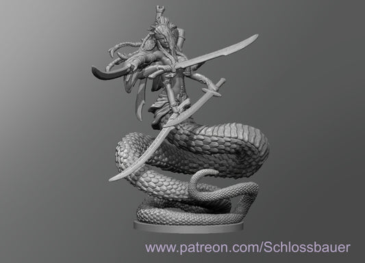 Dungeons & Dragons Marilith Miniature