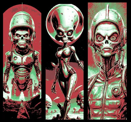 Mars Attacks! Aliens Portraits