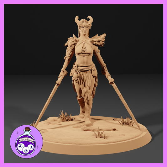 Dungeons & Dragons Masked Druid Miniature