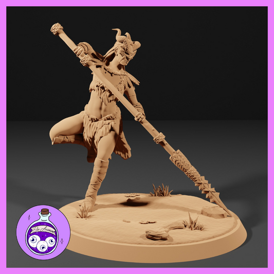 Dungeons & Dragons Masked Druid Miniature