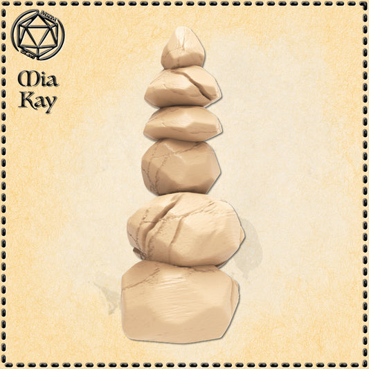 Dungeons & Dragons Medium Rock Tower Miniature