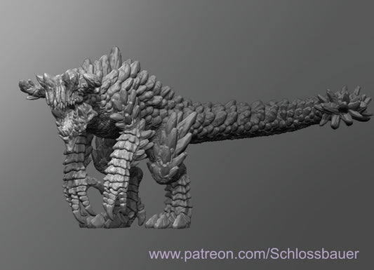 Dungeons & Dragons Medium Tarrasque Miniature