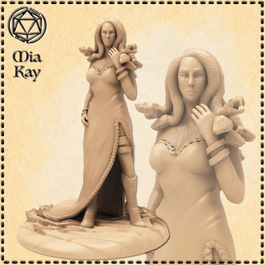 Dungeons & Dragons Medusa Miniature