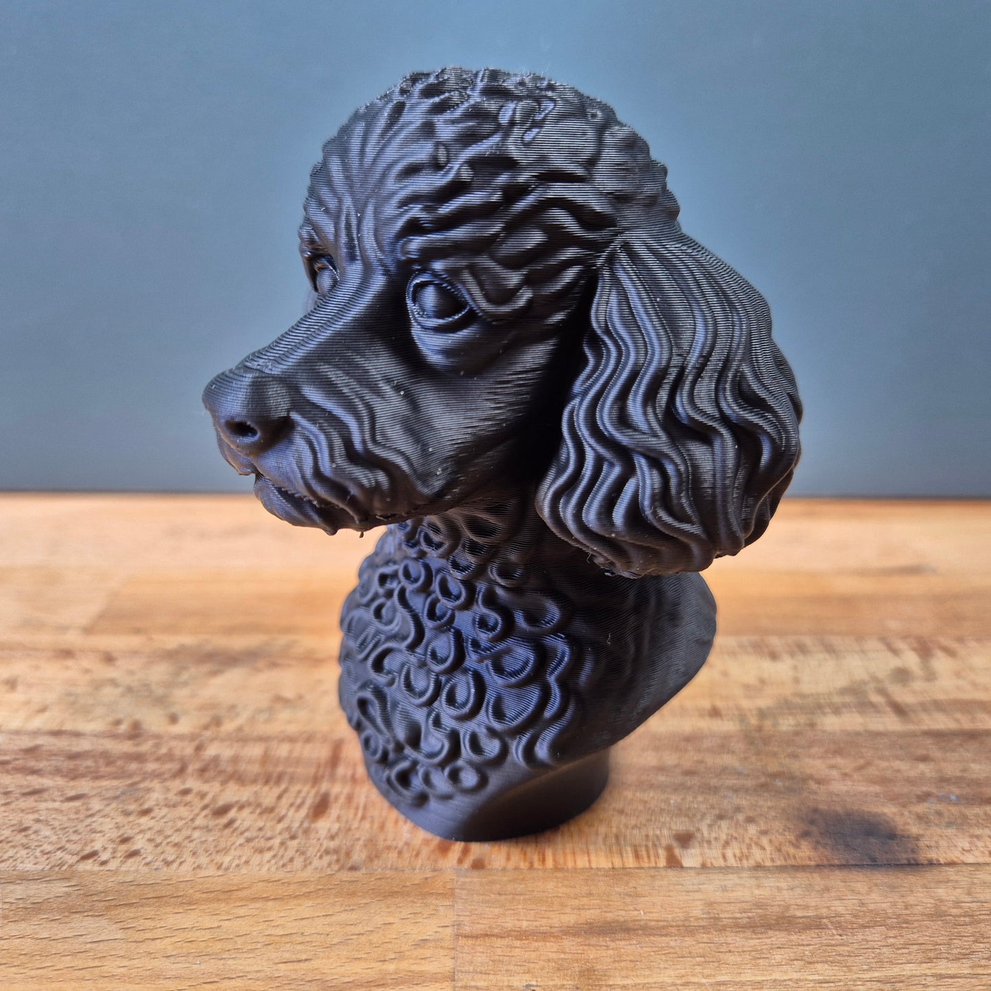 Miniature Poodle Bust