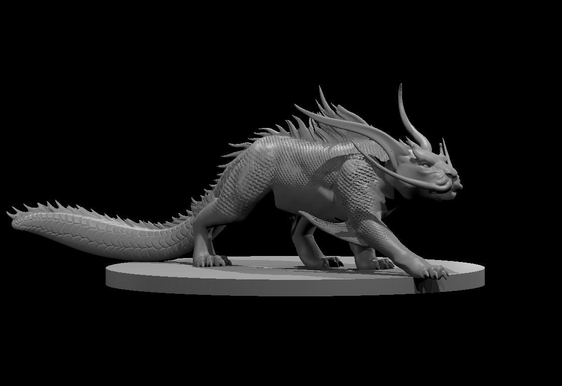 Dungeons & Dragons Mishipeshu Miniature