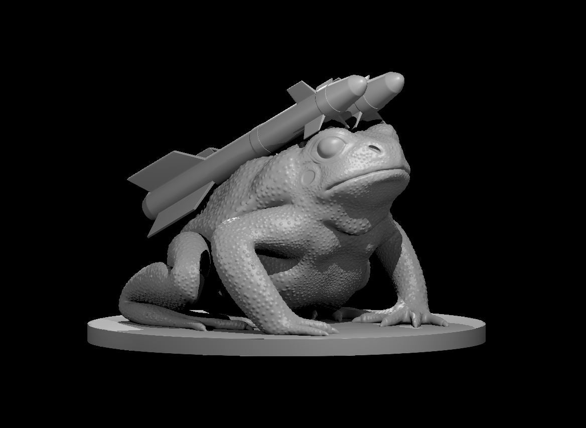 Dungeons & Dragons Missile Toad Miniature