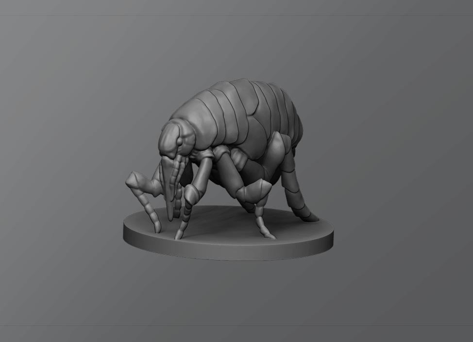 Dungeons & Dragons Monstrous Flea Miniature