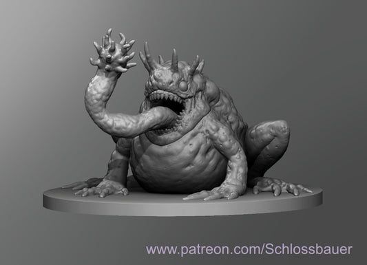 Dungeons & Dragons Monstrous Frog Miniature