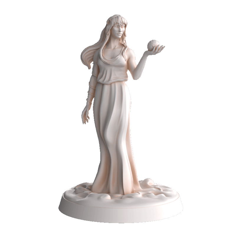 Dungeons & Dragons Moon Goddess Miniature
