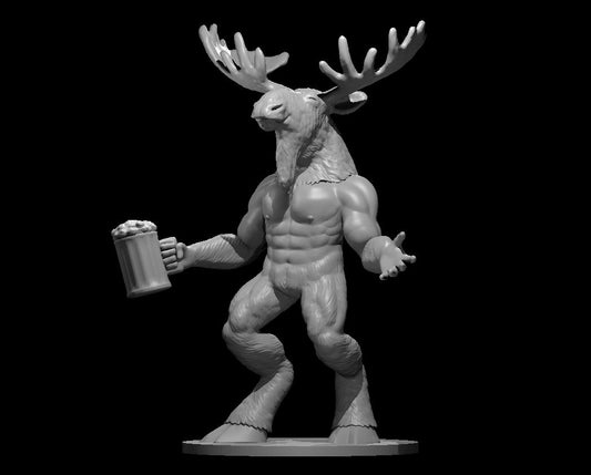 Dungeons & Dragons Moosataur Miniature