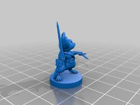 Dungeons & Dragons Mousefolk Fighter Miniature