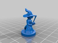 Dungeons & Dragons Mousefolk Mage Miniature