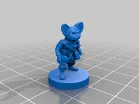 Dungeons & Dragons Mousefolk Rogue Miniature