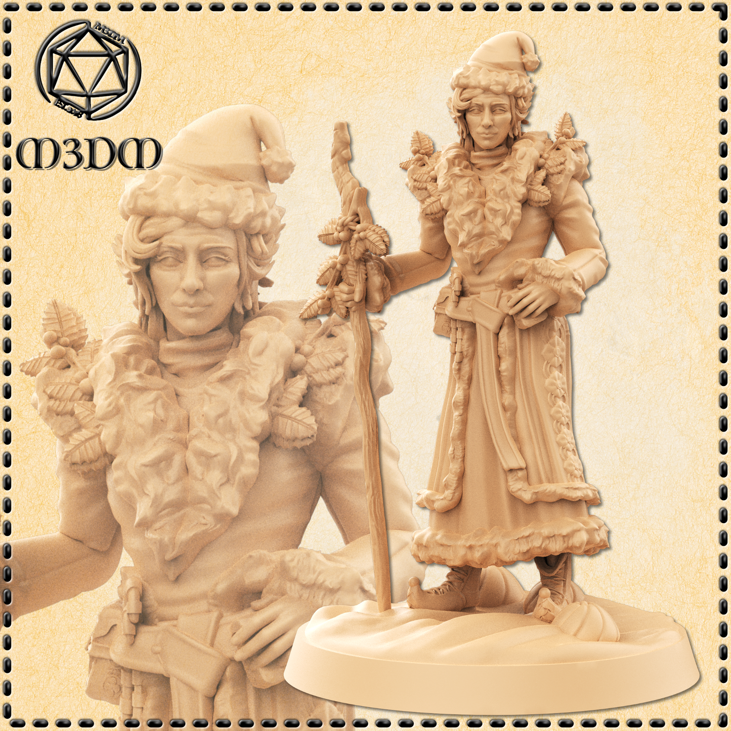 Dungeons & Dragons Mrs. Claus Miniature