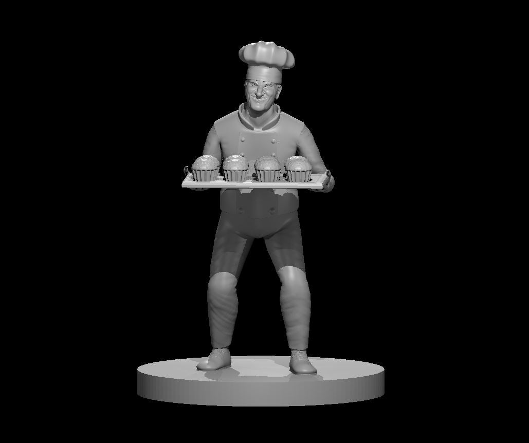 Dungeons & Dragons Muffin Man Miniature